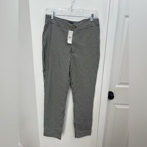 NWT Pacsun Women’s Black Plaid Dress Pants Size Medium